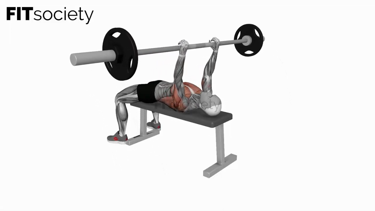 Barbell Pullover to Press