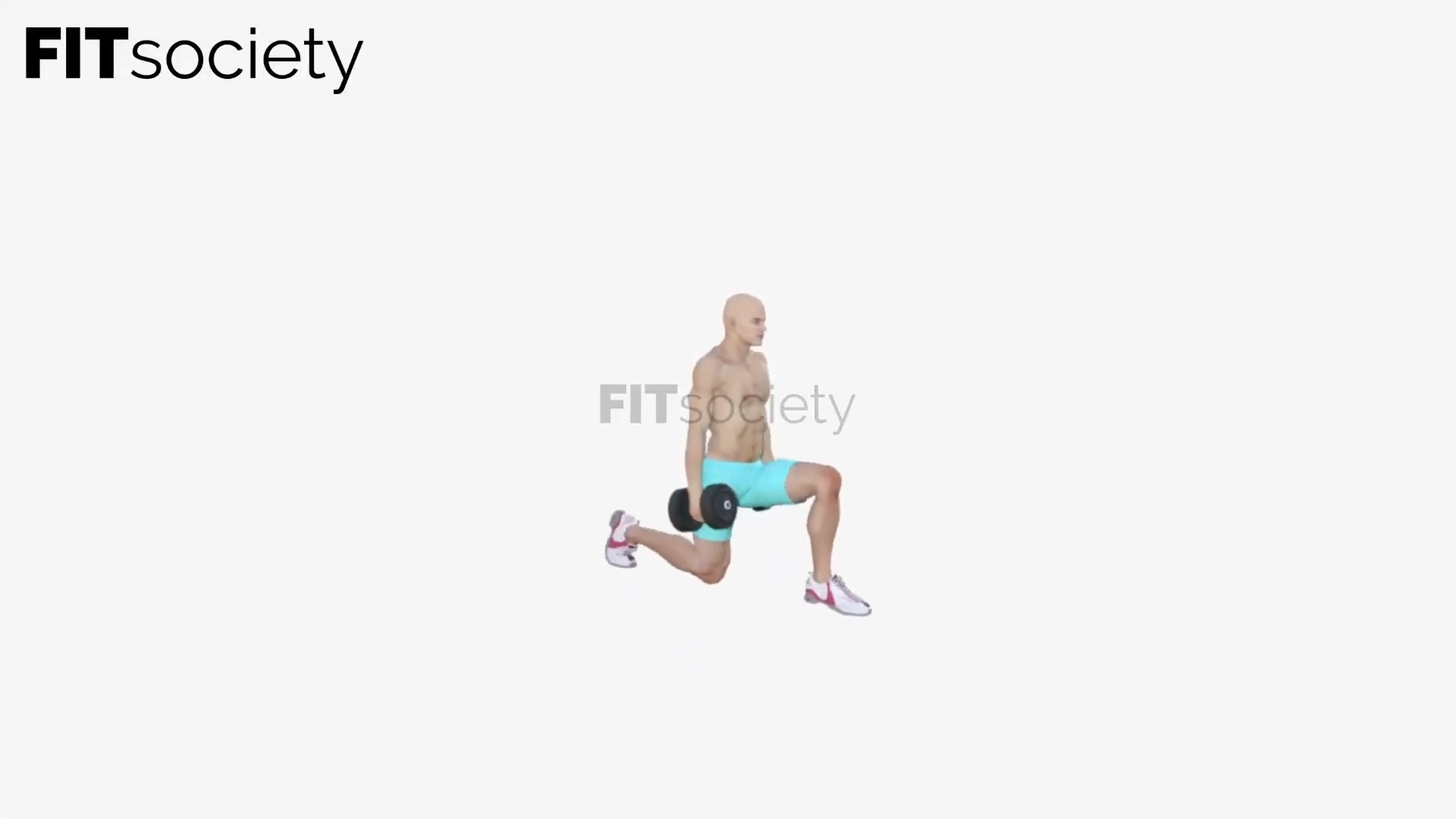 Weighted Classic Lunges