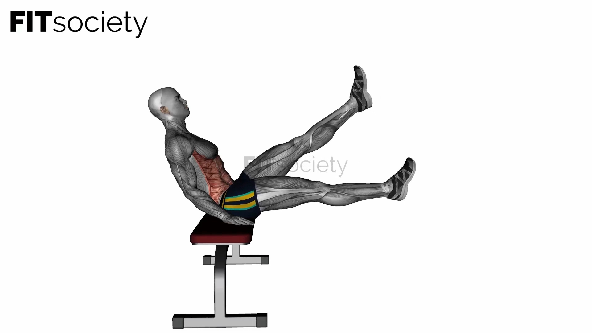 Seated Flutter Kicks