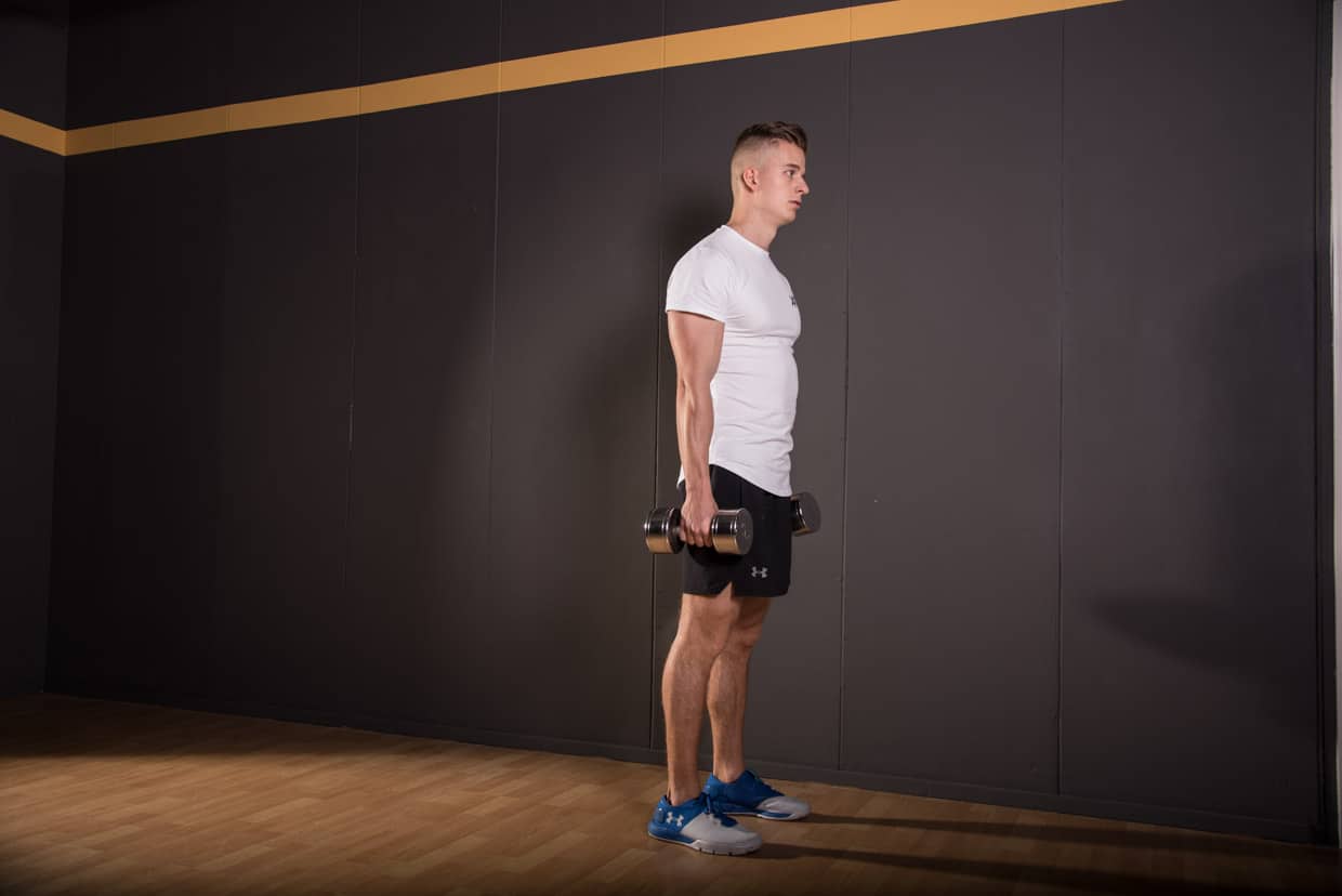 Dumbbell Calf Jump