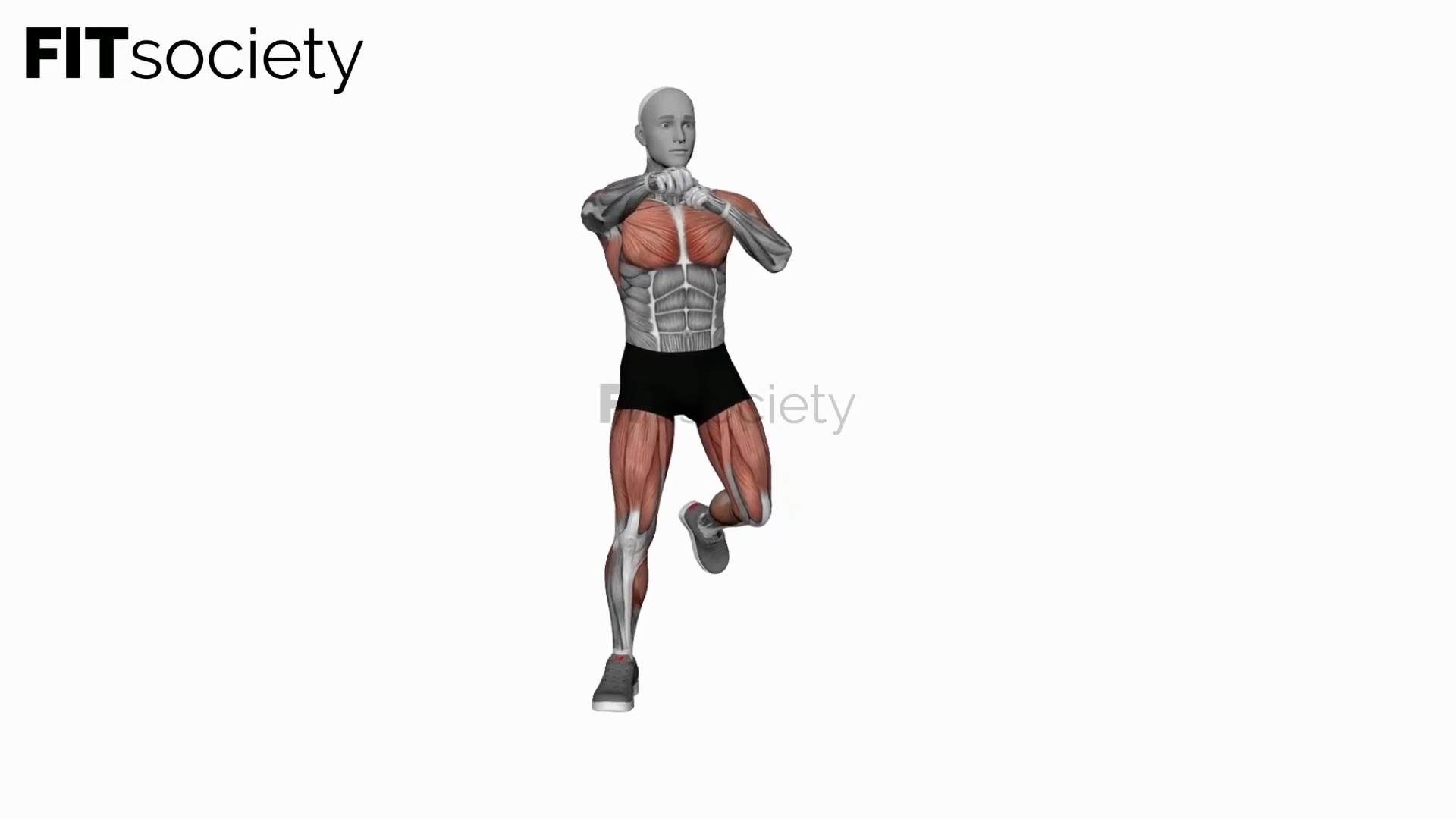Leg Curl ischio-jambiers alterné avec coups de poing