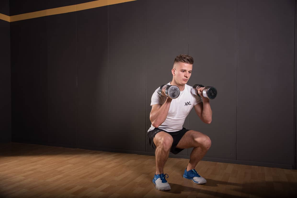 Dumbbell Front Squat