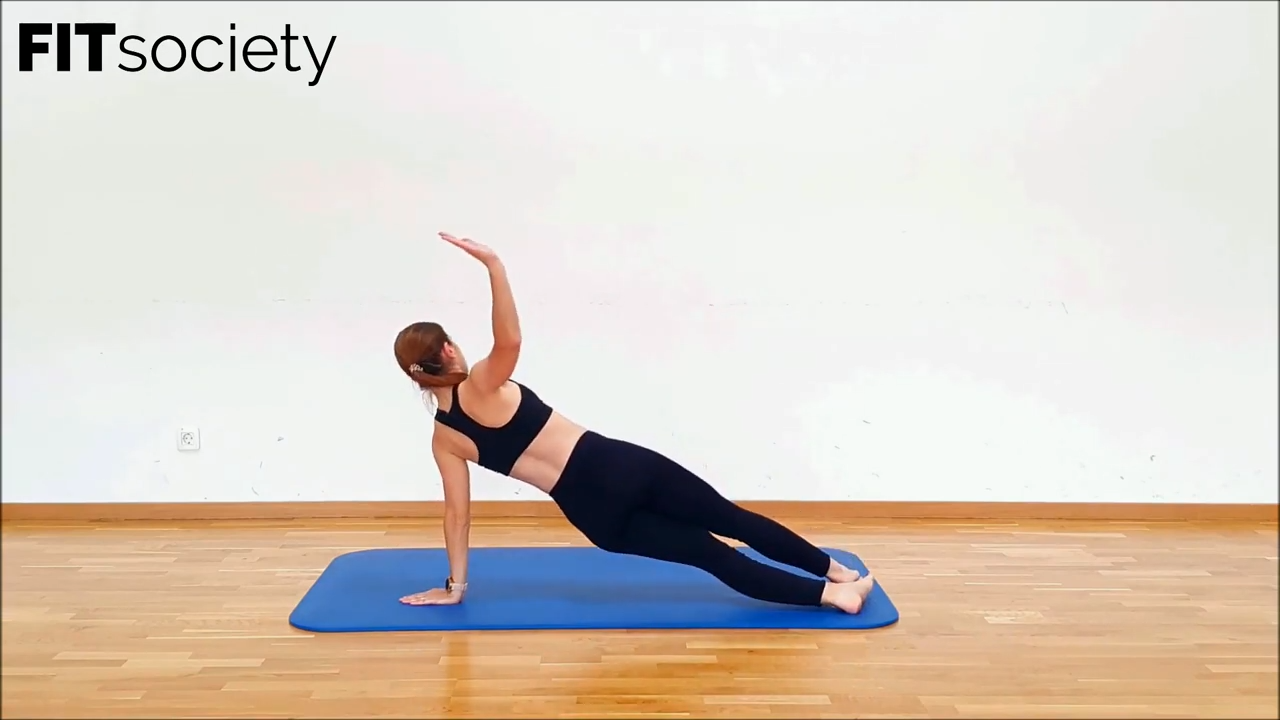 Plank T Raise