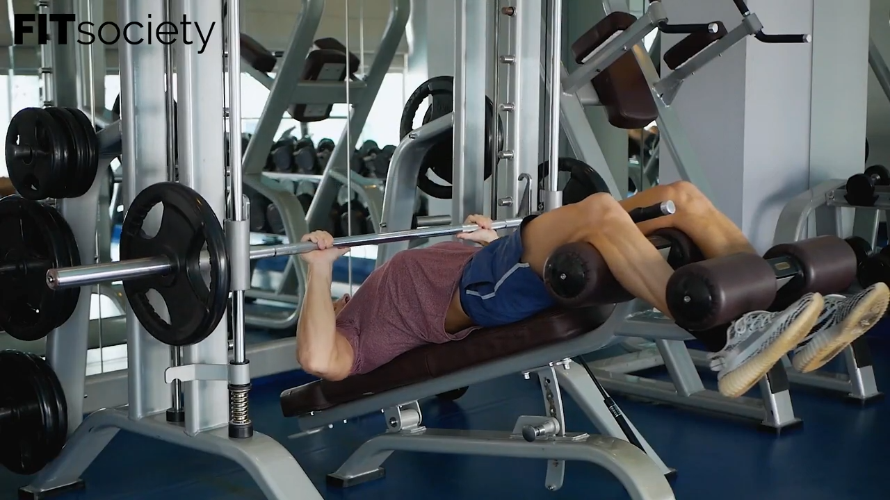 Smith Machine Decline Bench Press