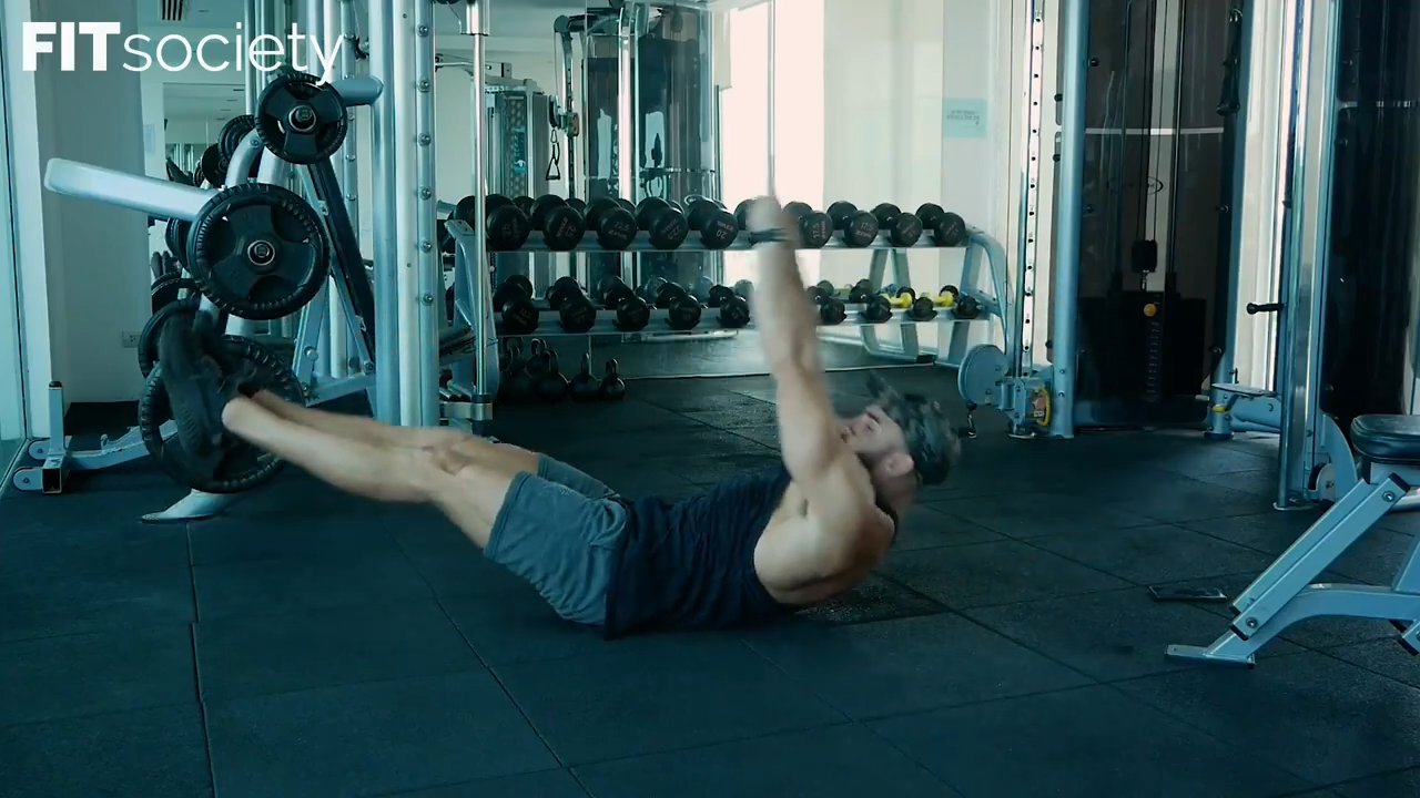 Jackknife Sit-Ups
