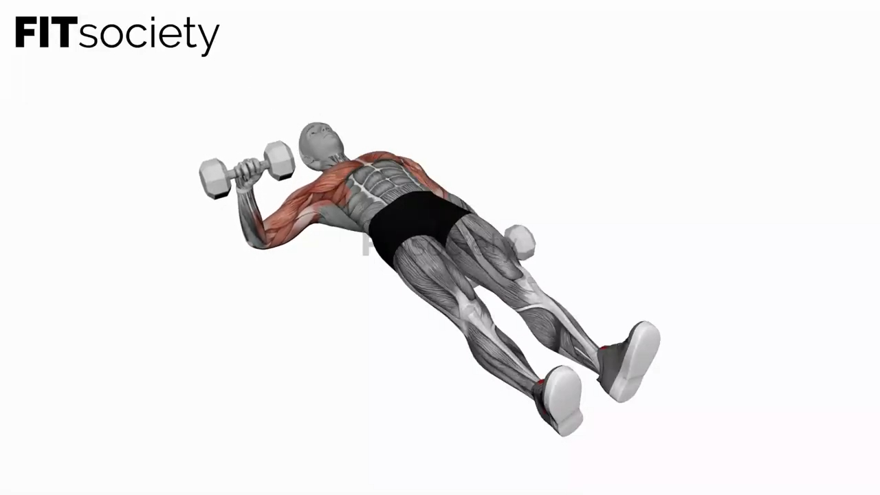 Dumbbell One Arm Floor Press