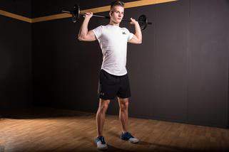 Barbell Behind Neck Press