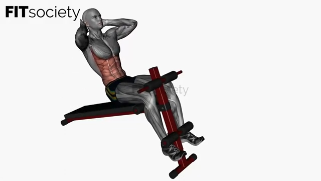 Bench Decline Ab Crunch
