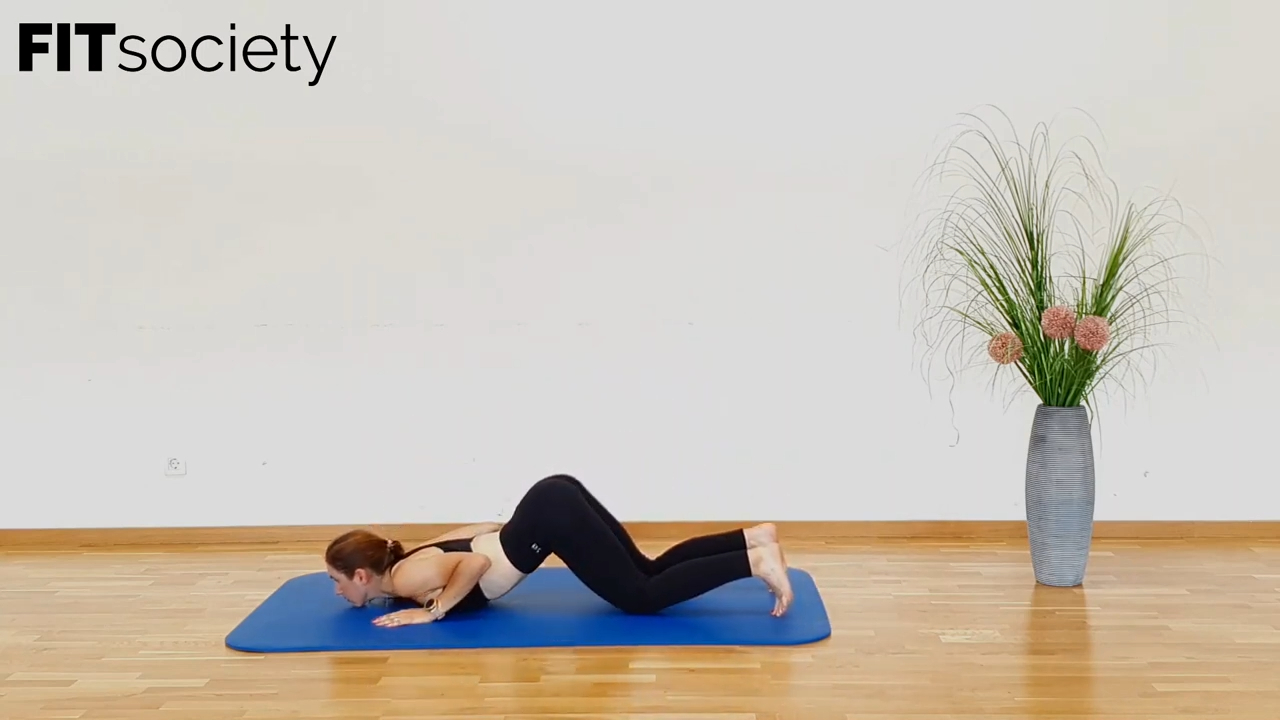Downward Dog To Child Pose