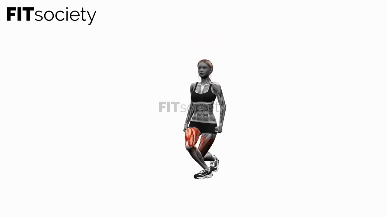 Bodyweight Curtsy Lunge