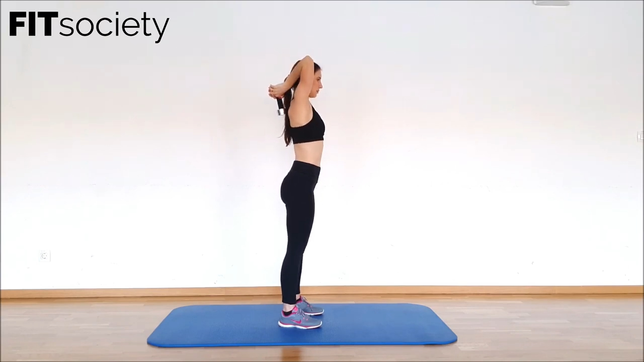 Dumbbell Triceps Overhead Extension