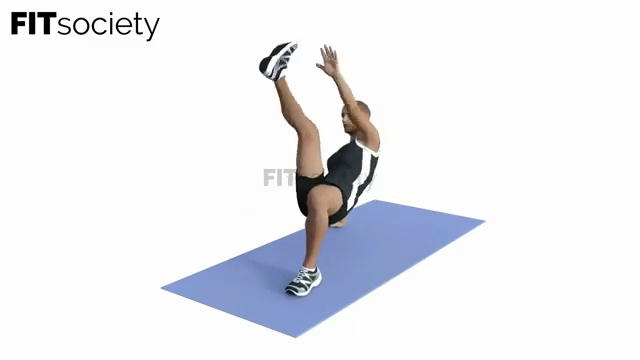 Crab Toe Touch