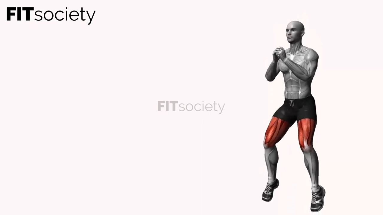 In And Out Squats Jump Bodyweight (Men)