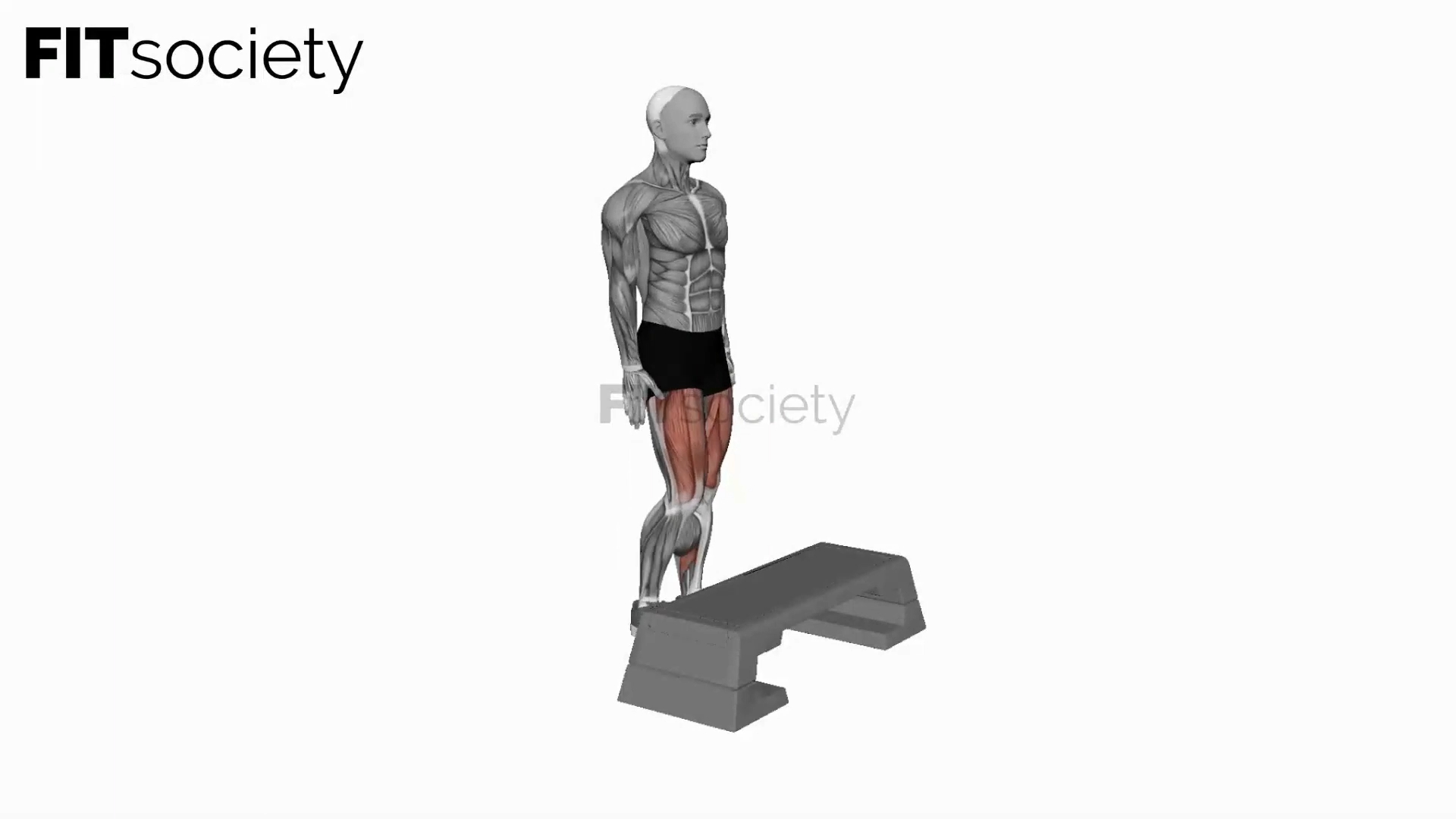 Bodyweight Step-Up on Step Box