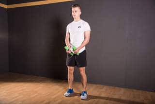 Jumping Jack Dumbbell Press