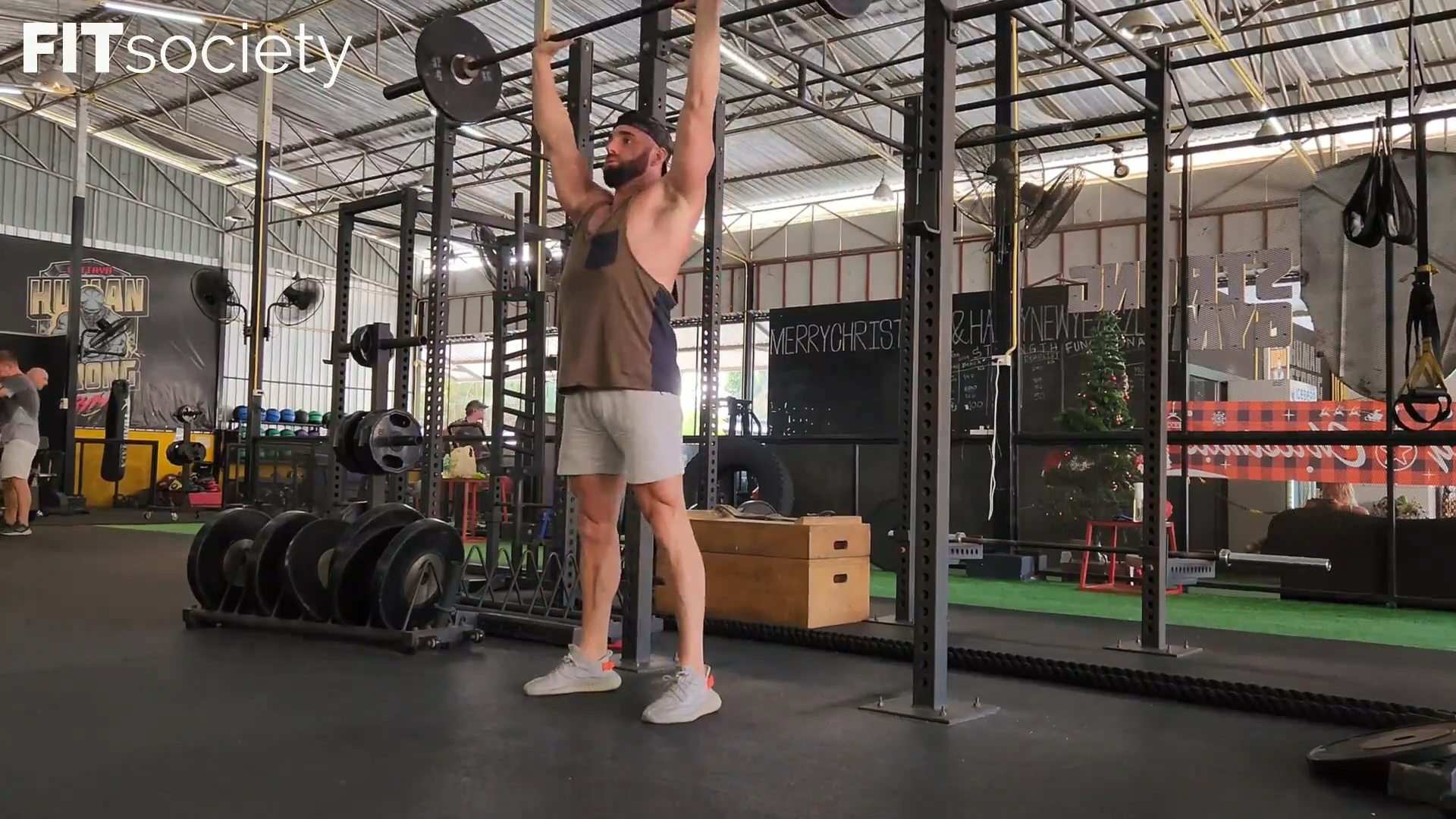 Standing Overhead Push Press