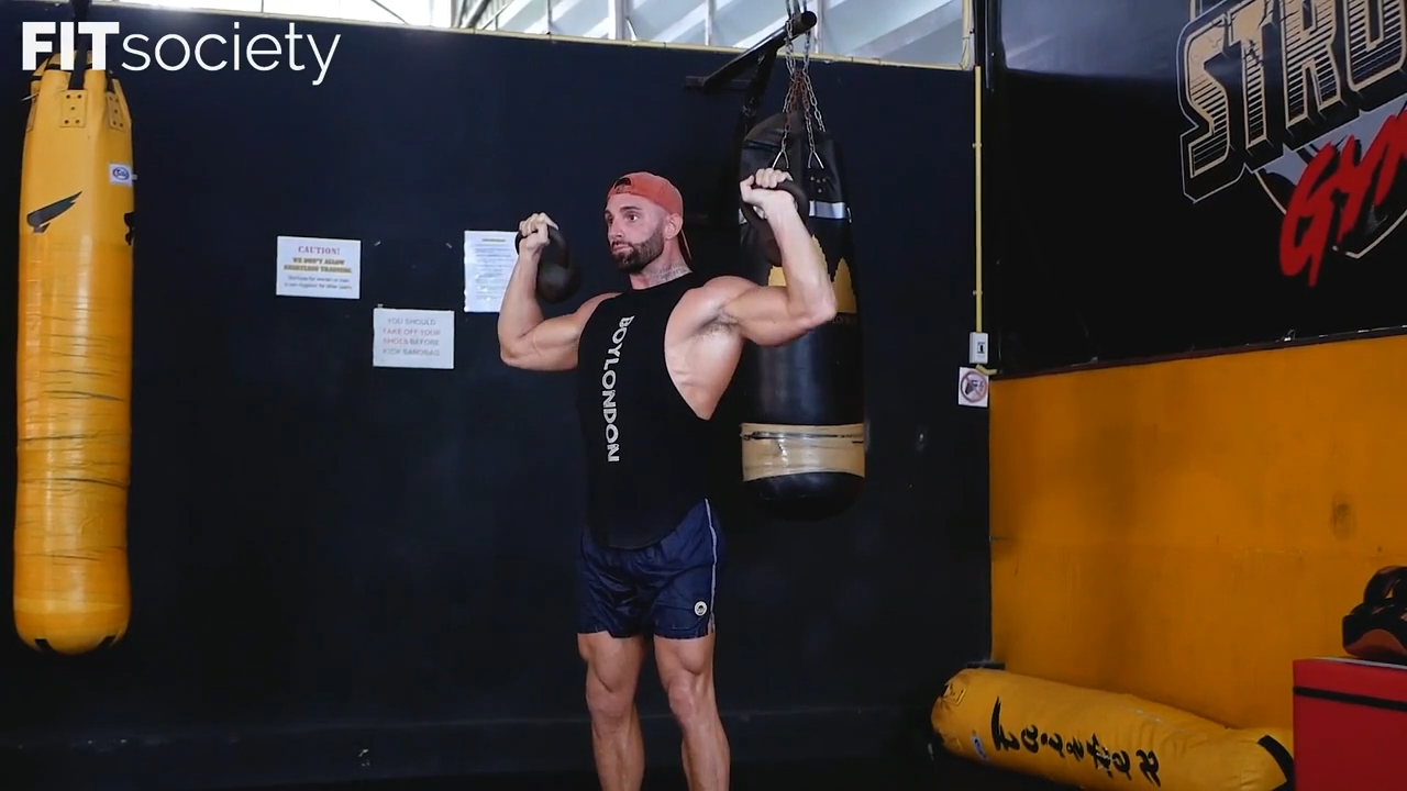 Kettlebell Shoulder Press