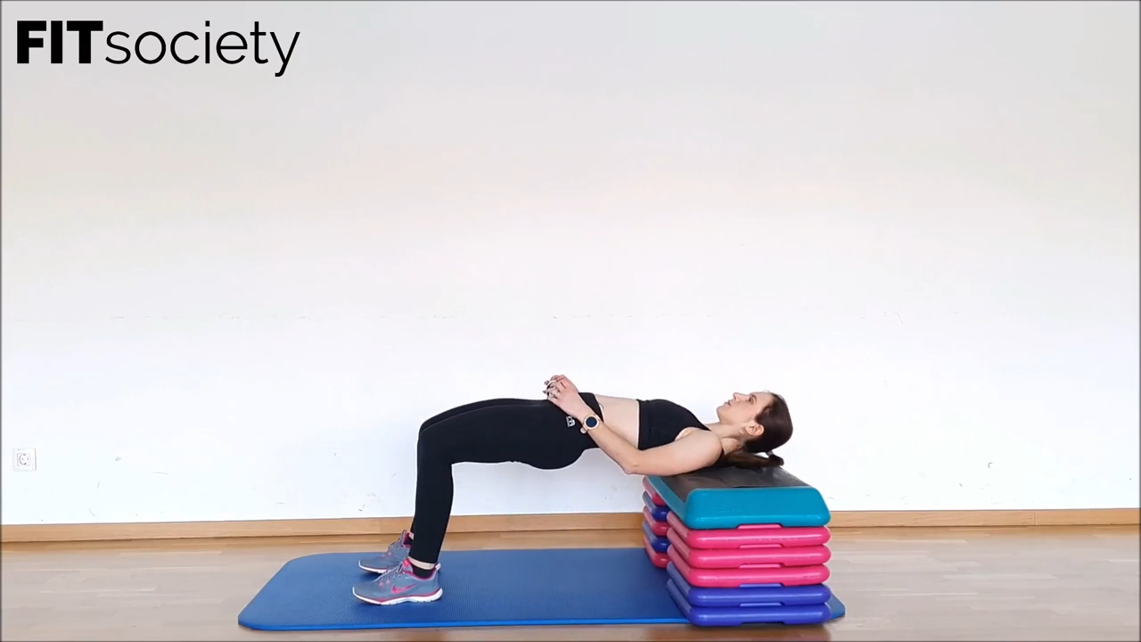 Dumbbell Hip Thrust With