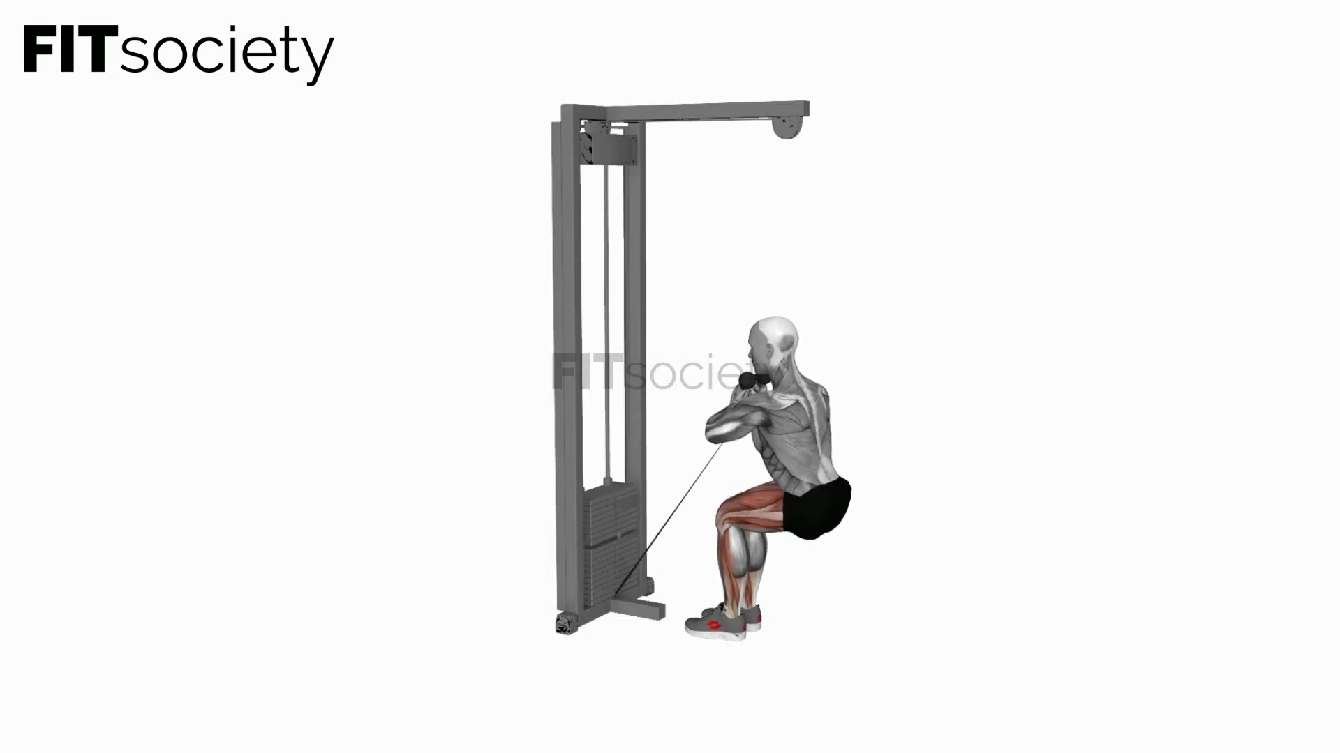Cable Narrow Chair Stand-Up