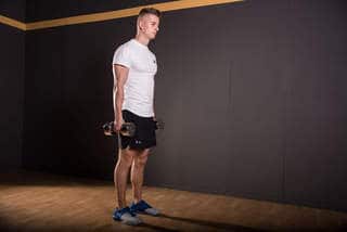 Dumbbell Walking Lunge