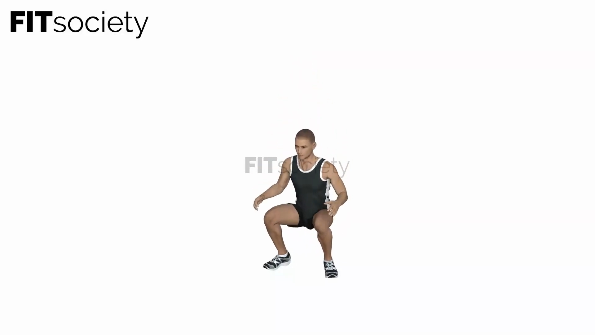 Squat bras fléchis