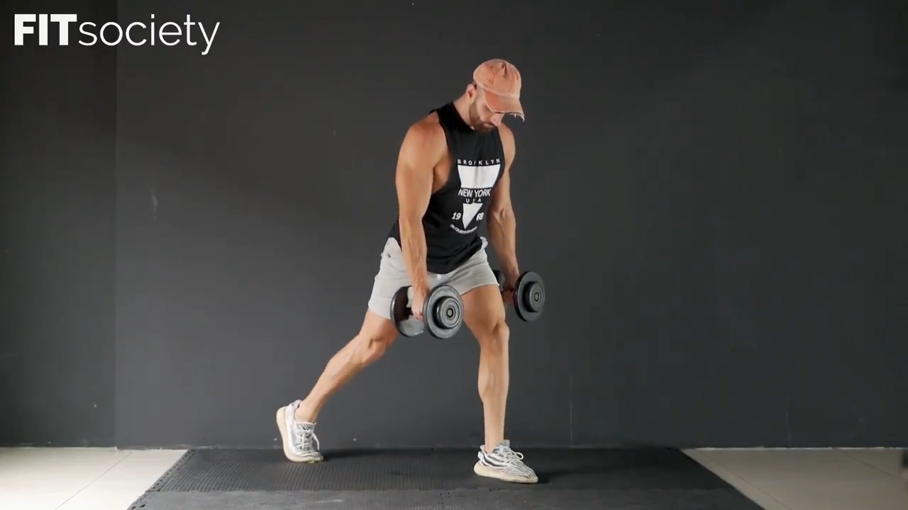 Dumbbell Split Squats