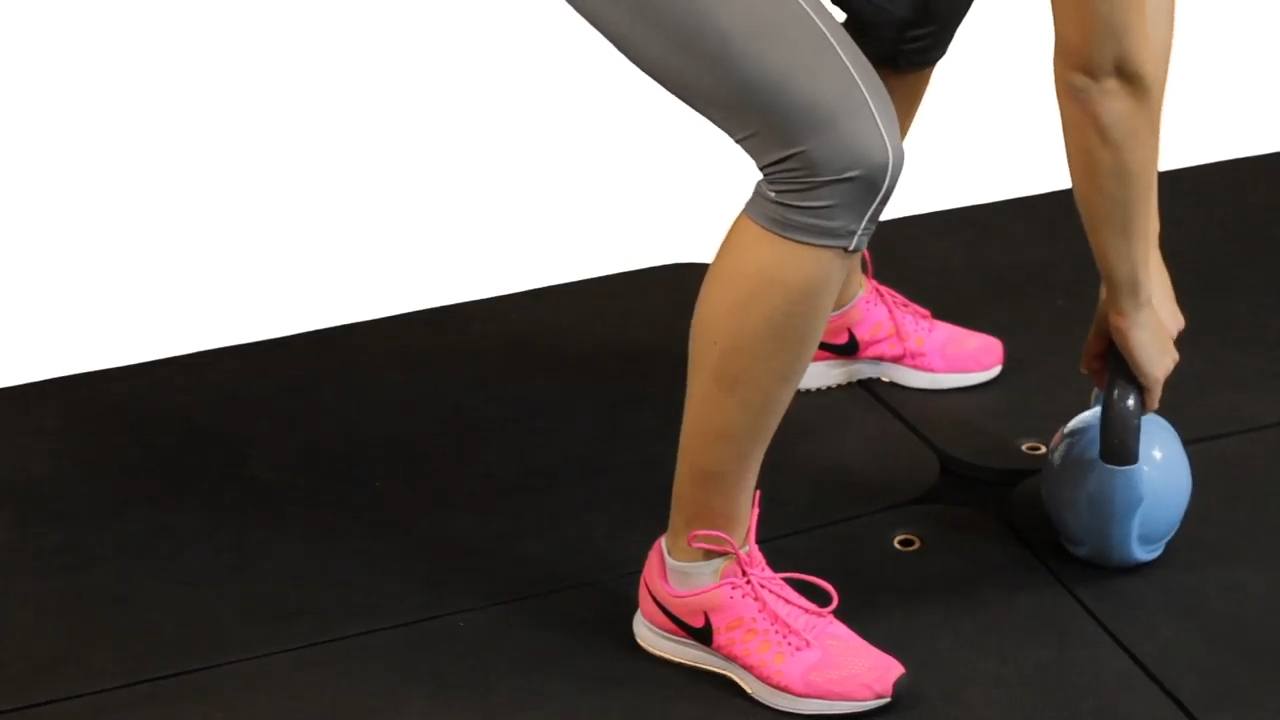 Swing con kettlebell