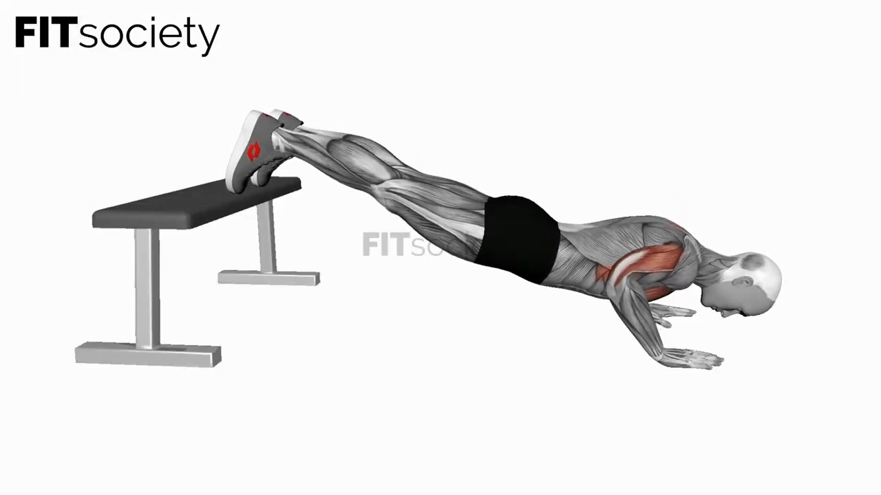 Decline Push Up