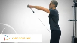 Cable Front Raise