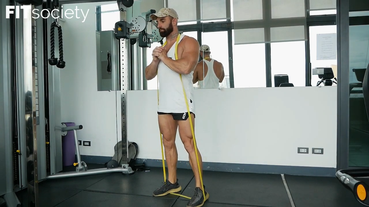 Resistance Band Squats