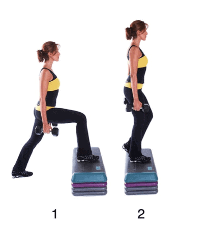 Lunge step up