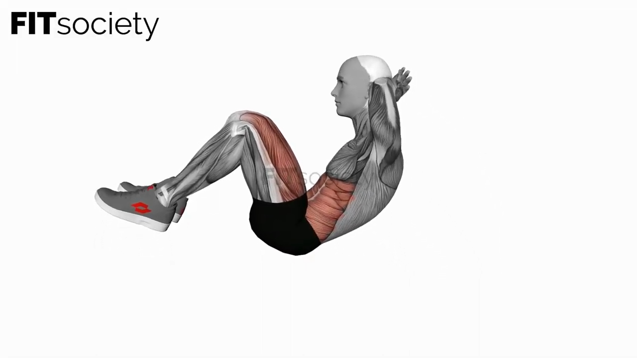 Crunch Leg Raise