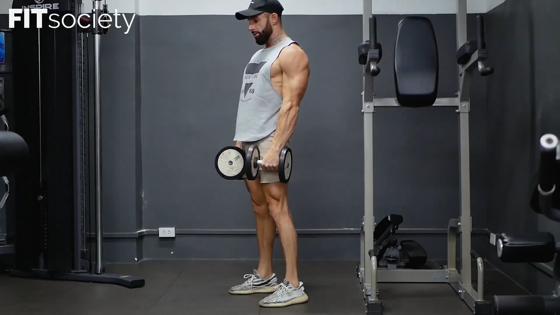 Dumbbell Deadlifts