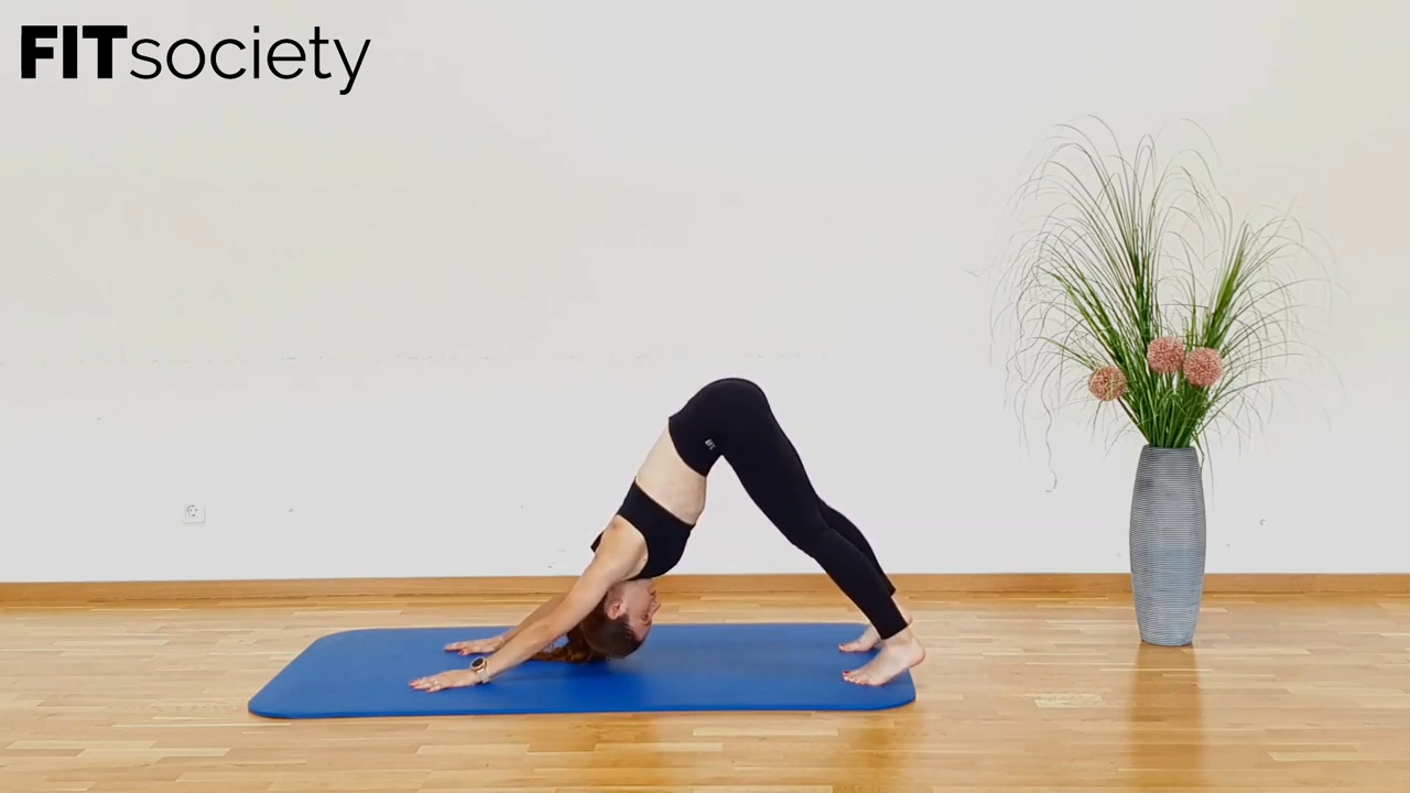 Downward Dog To Child Pose
