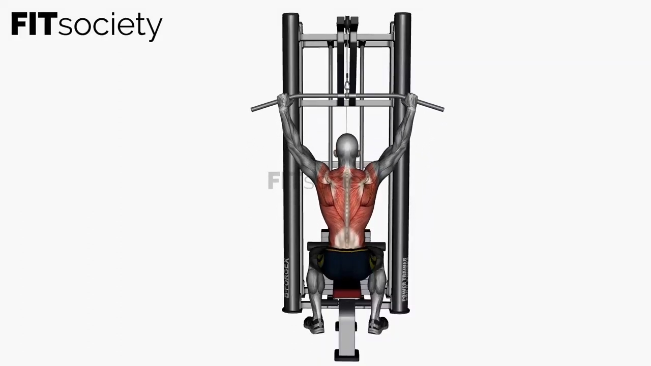 Behind-the-Neck Lat Pulldown Machine