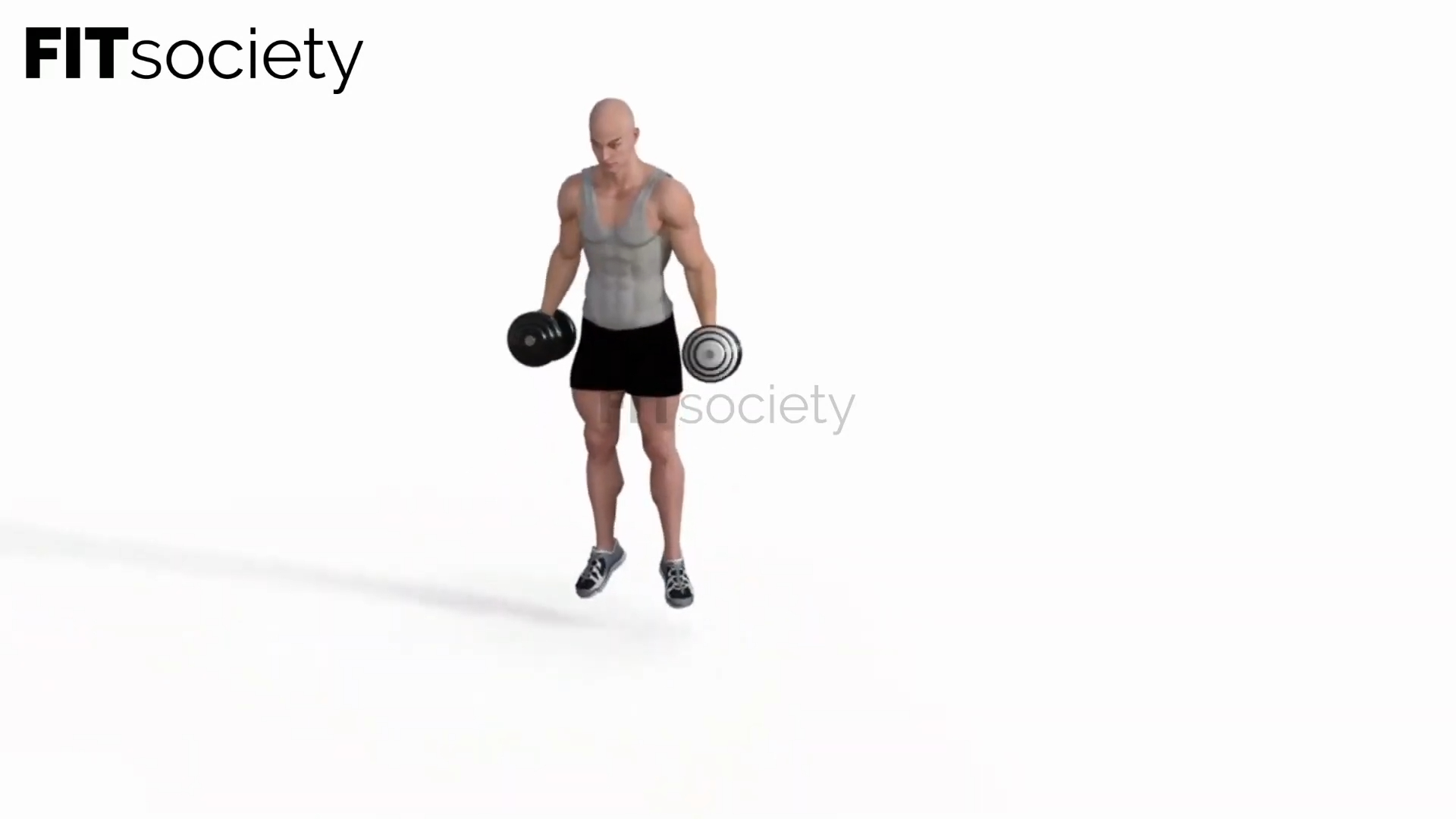 Burpee With Dumbbells