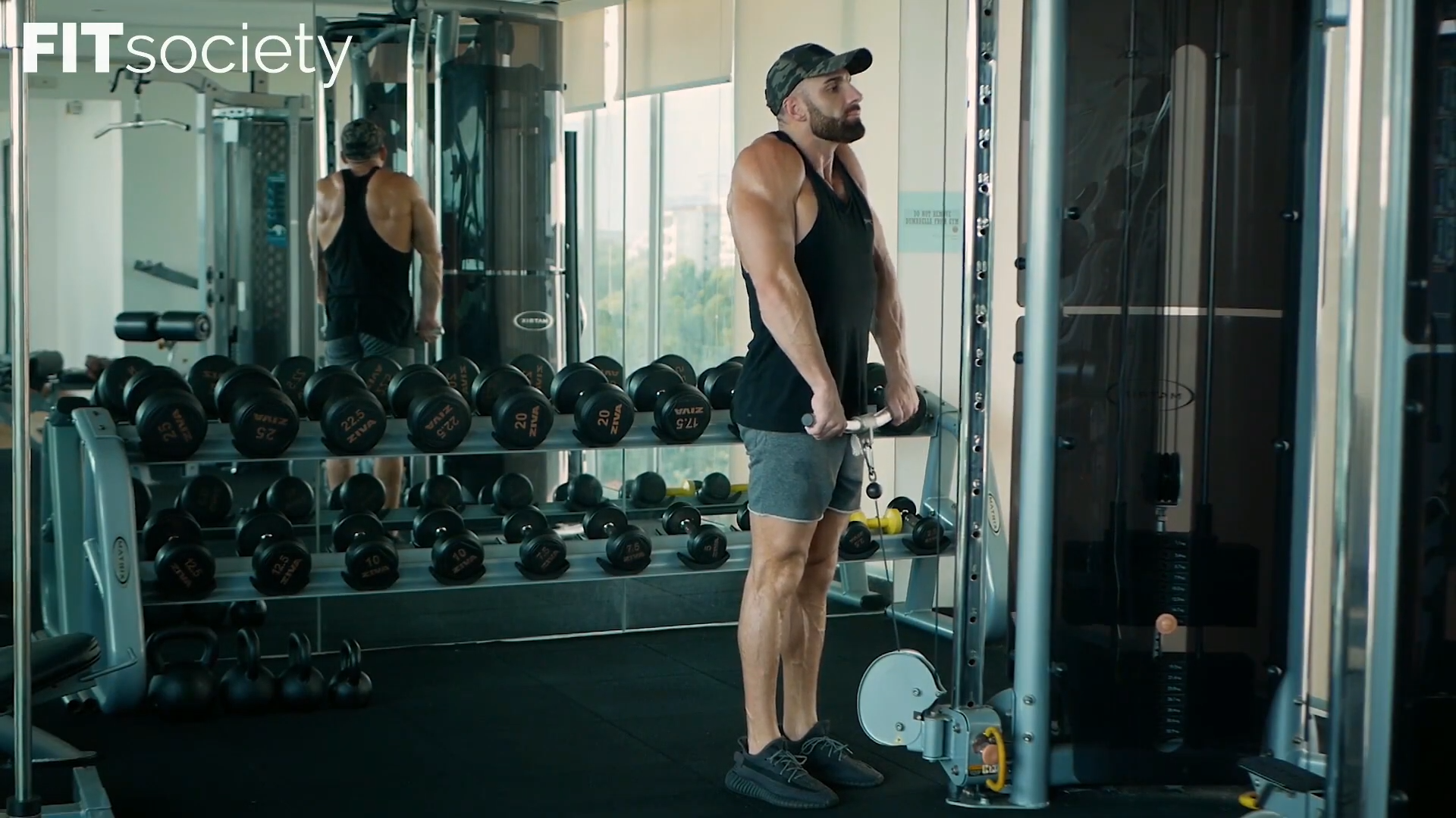 Cable Shrugs