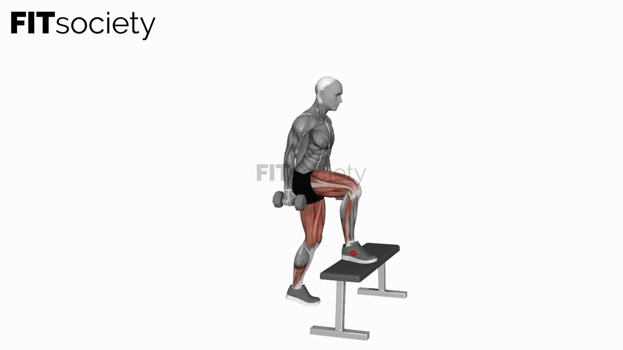 Dumbbell Step-Up