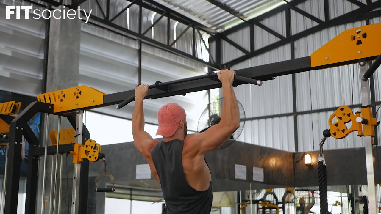 Wide-Grip Pull-Up