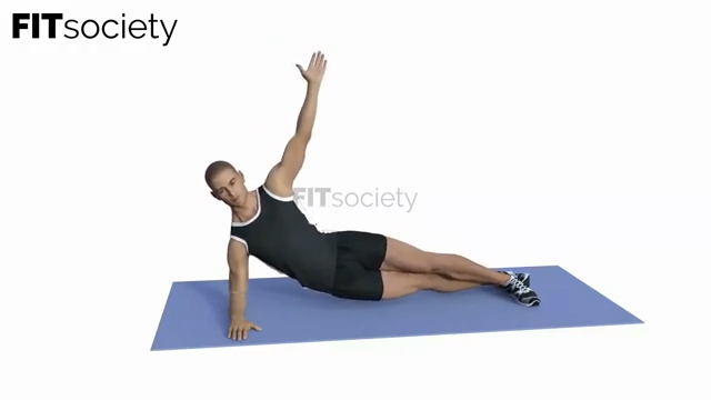Side Plank Hip Lift