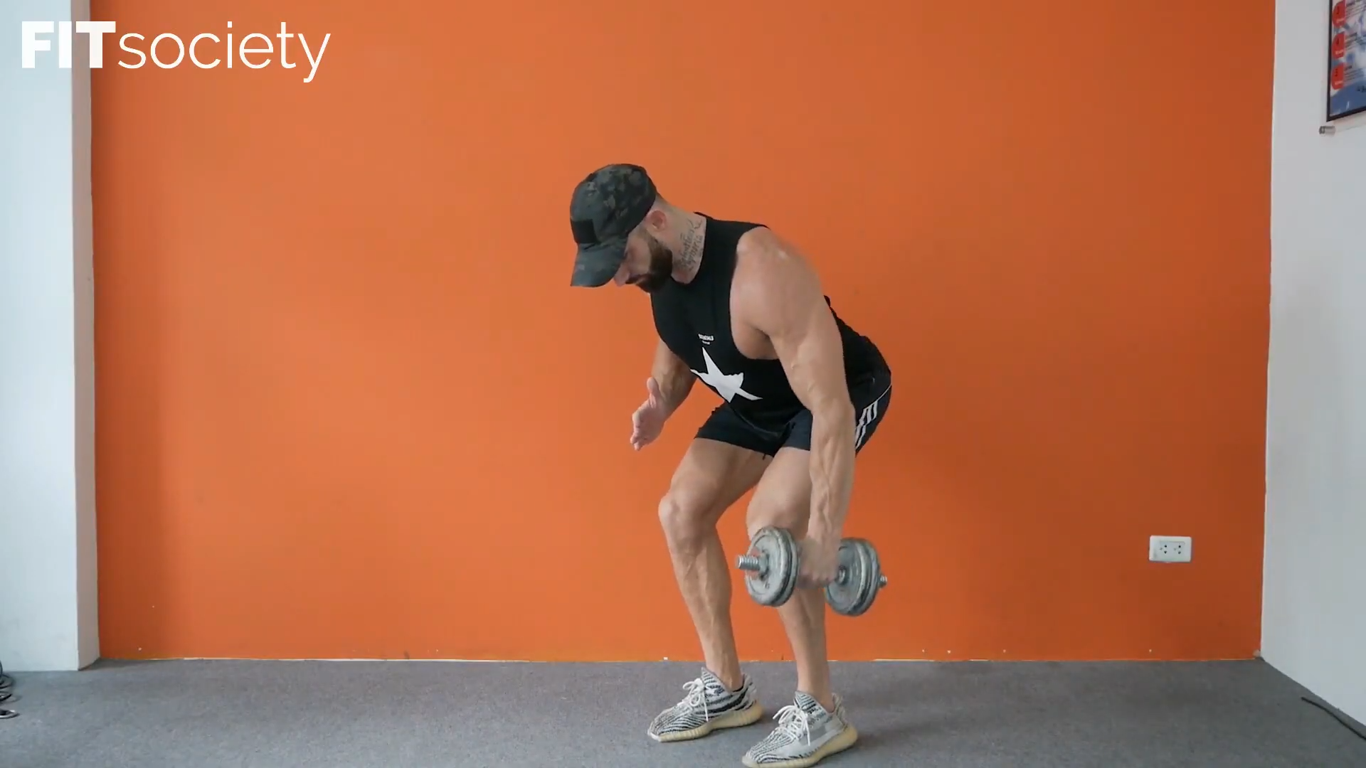 Dumbbell Wrestlers Row