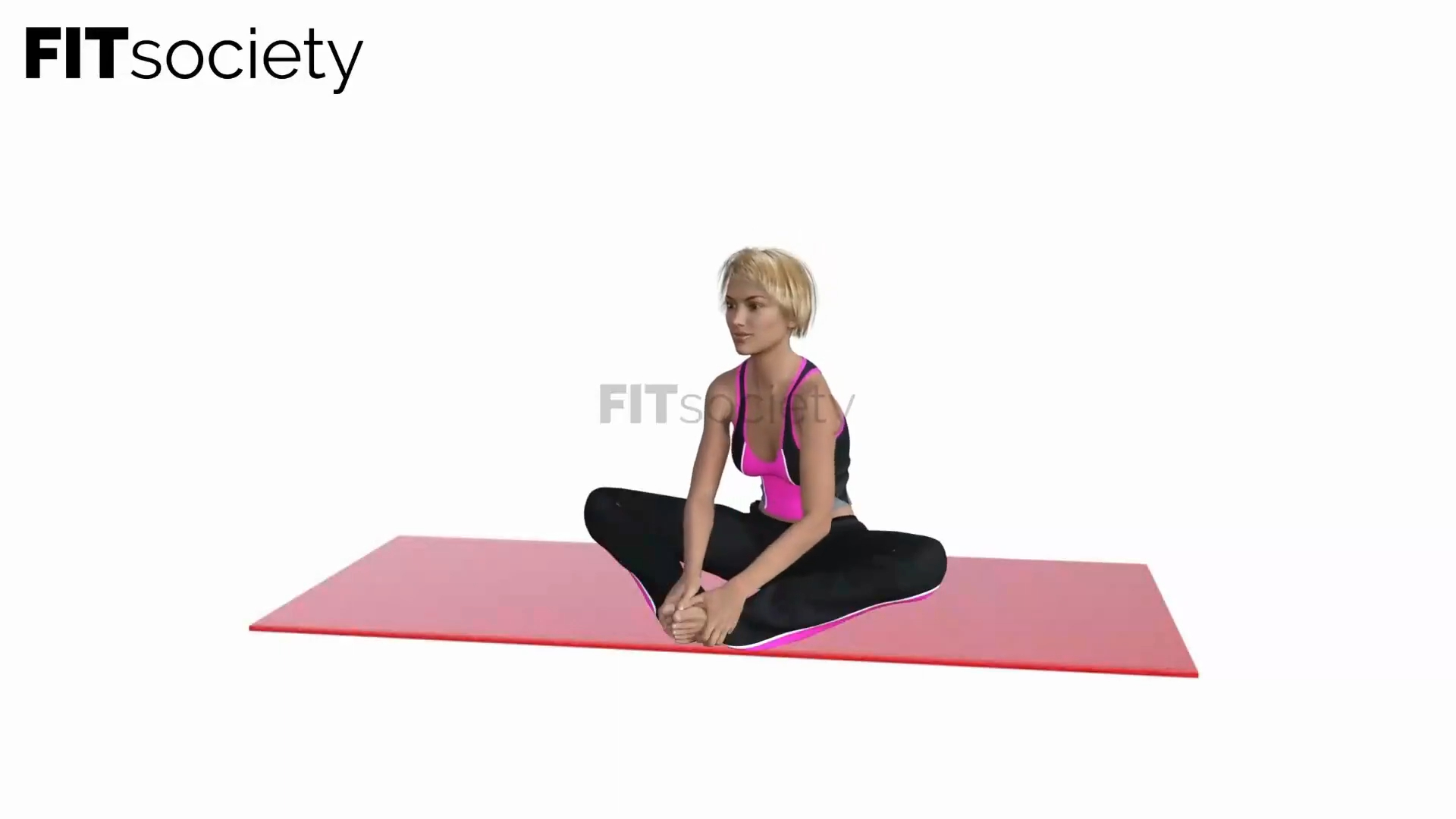 Bound Angle Pose - Woman Example