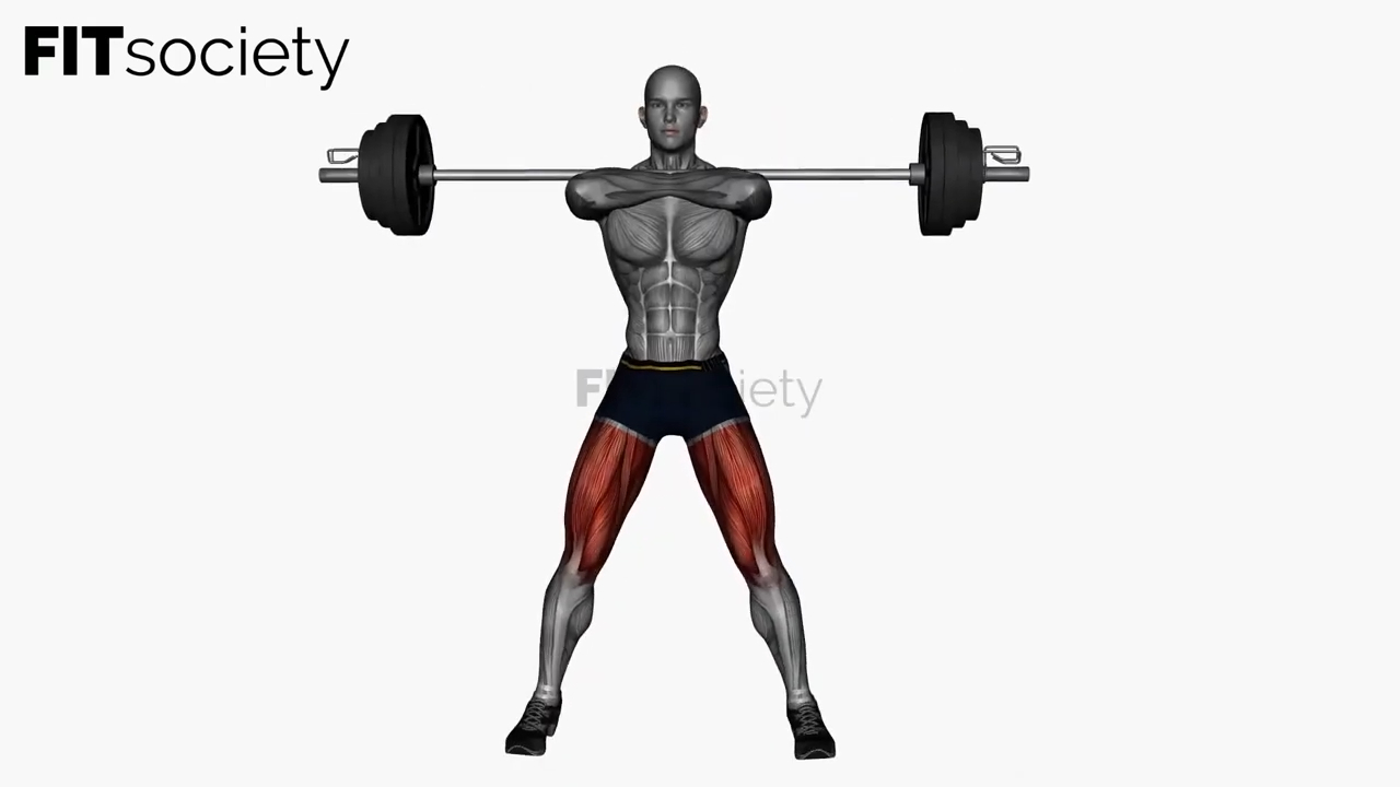 Front Squats Barbell