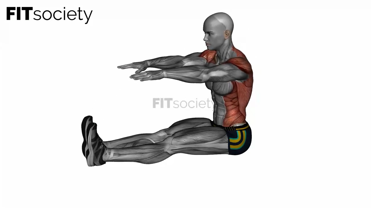 Legs Hand Reach Spine Stretch