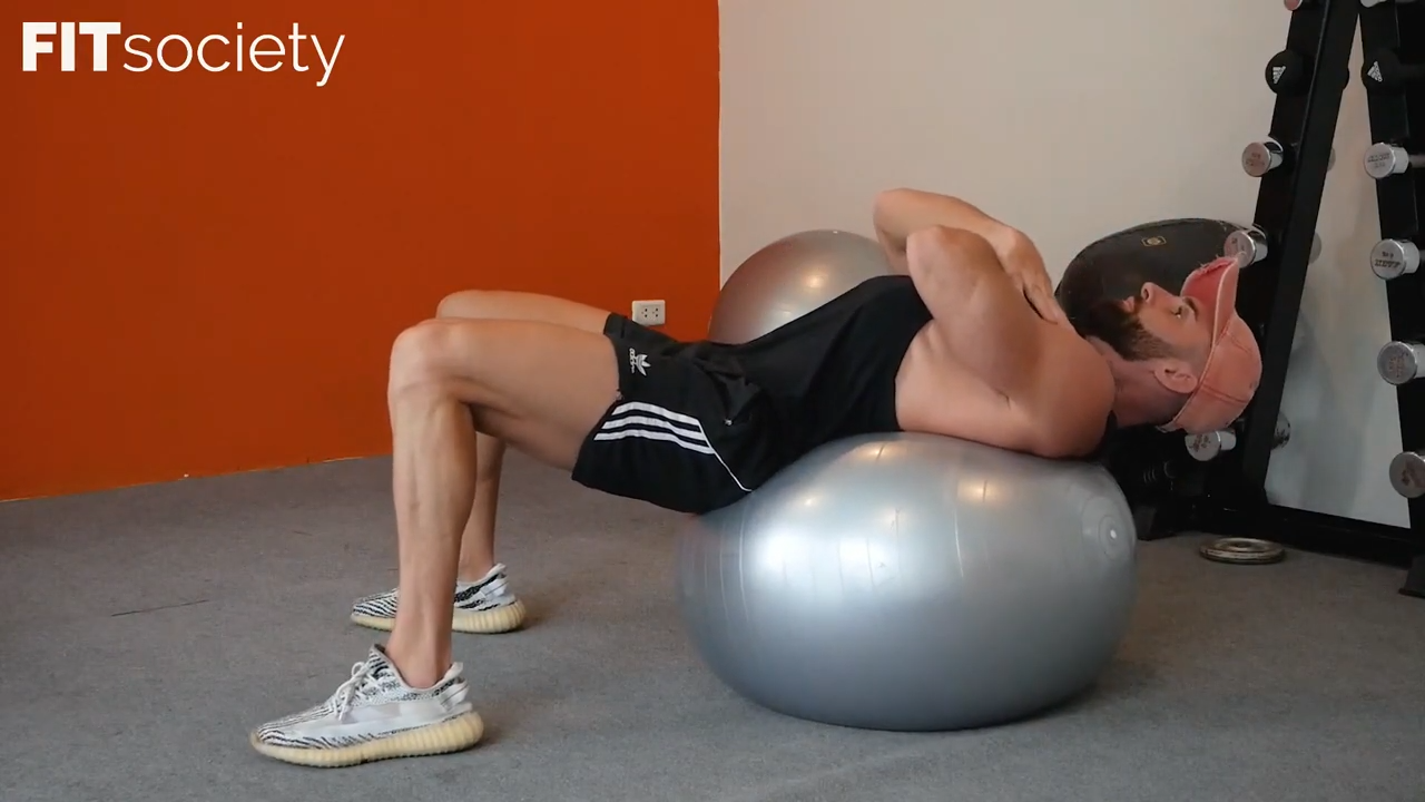 Stability Ball Crunch