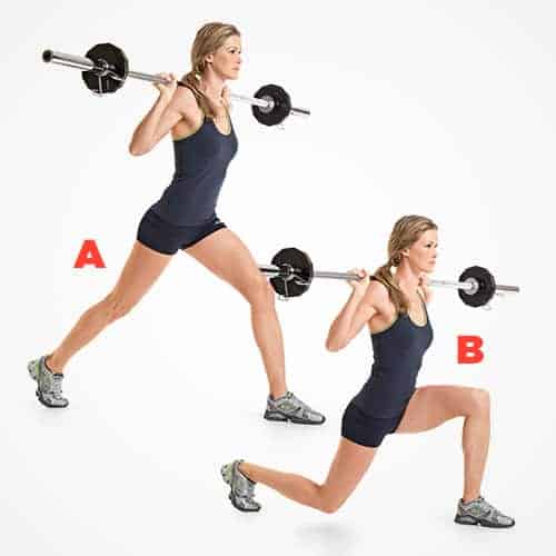Barbell Split Squat