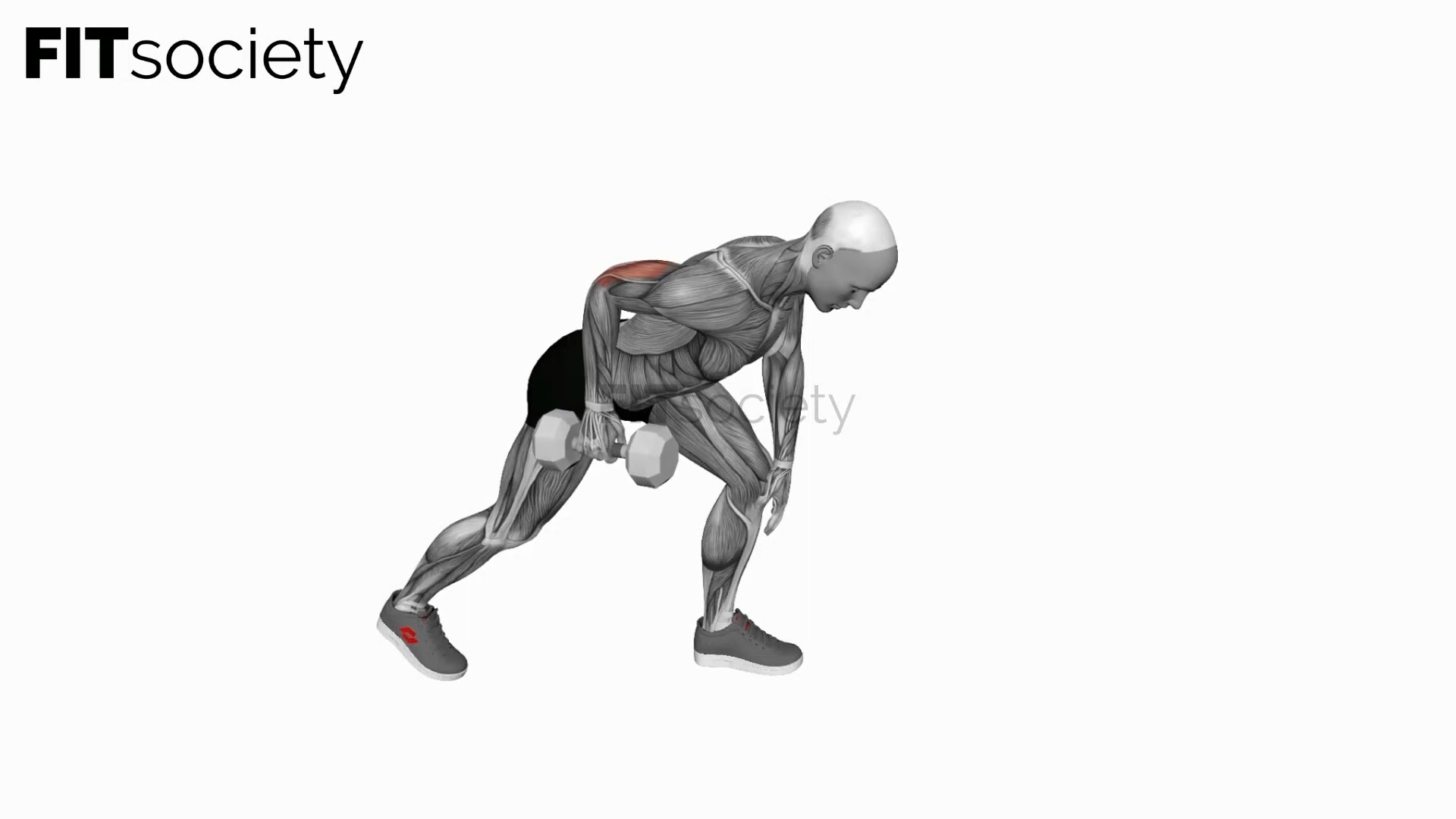 Dumbbell One-Arm Kickback