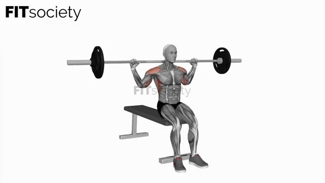 Barbell Behind Neck Military Press