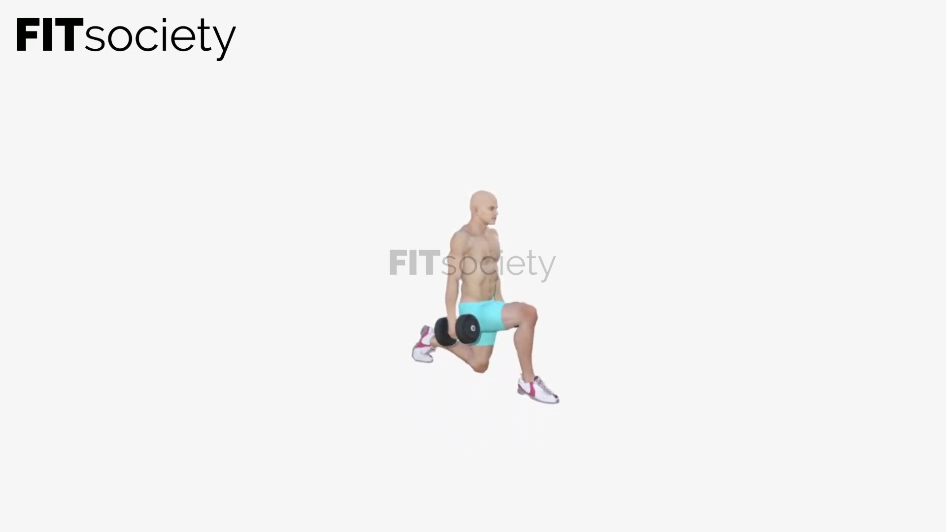 Weighted Classic Lunges