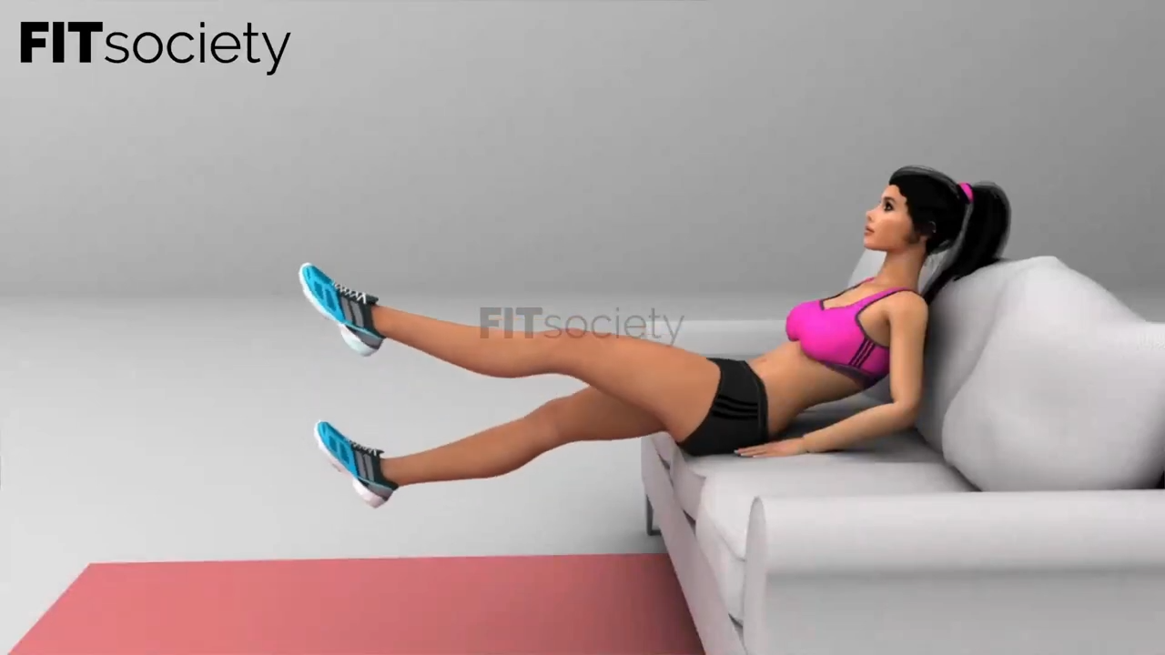Couch Flutter Kicks